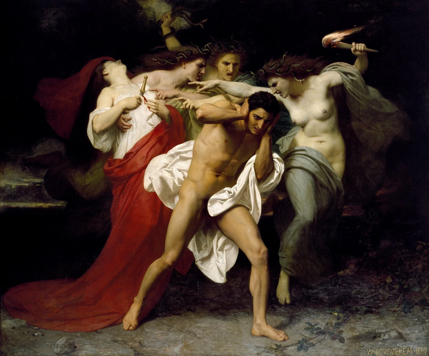 Oreste inseguito dalle Furie - Chrysler Museum of Art, Norfolk